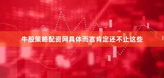 牛股策略配资网具体而言肯定还不止这些